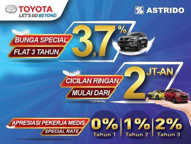 Promo Toyota Tangerang, Cicilan Ringan, Mulai Dari 2 Jutaan