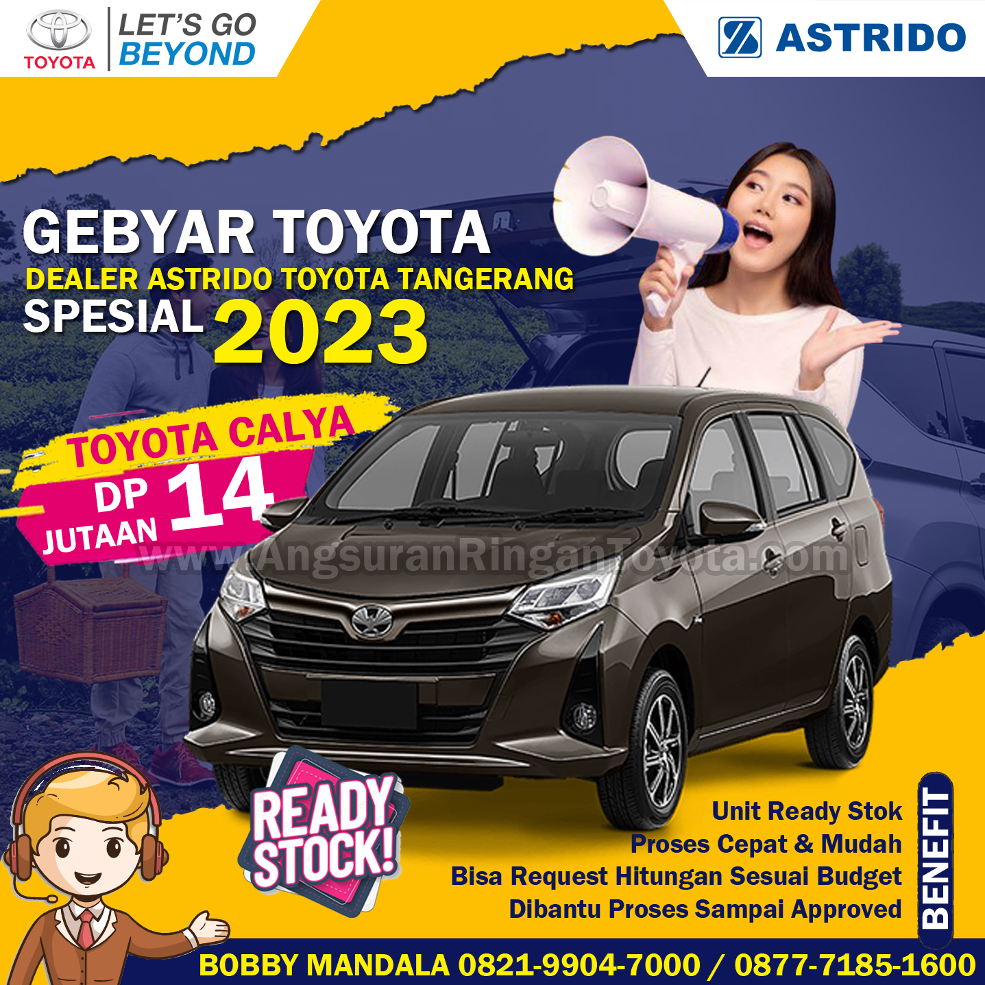 Gebyar Promo Toyota Calya DP 14 Jutaan Di Tangerang - Dealer Astrido Toyota Tangerang