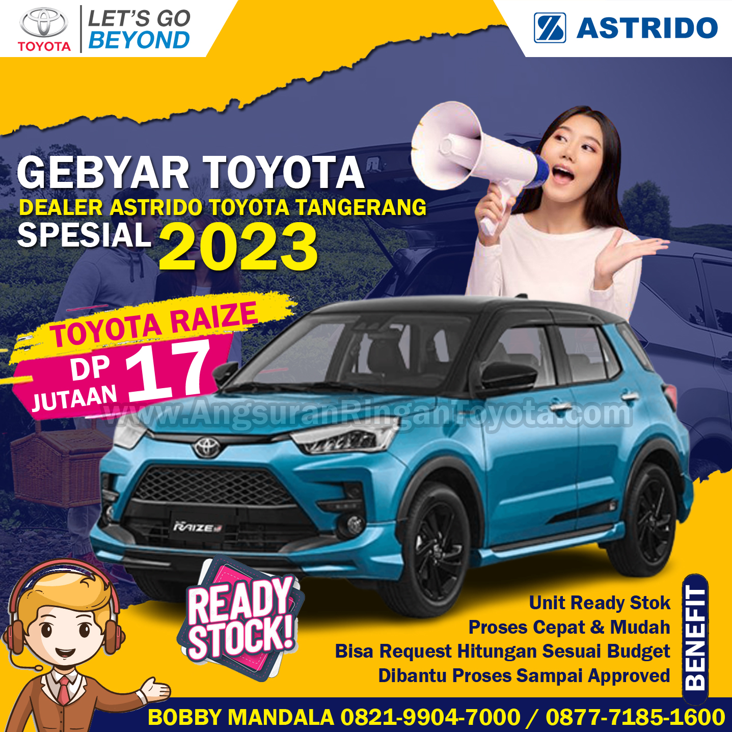 Gebyar Promo Toyota Raize DP 17 Jutaan Di Tangerang - Dealer Astrido Toyota Tangerang